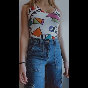 Urban Outfitters abstract tank top